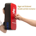 Miniatyrbillede 2 af 5: Taekwondo Sparkpuder Bokse Karate Pad PU Læder Muay Thai MMA Kampsports Kickboksning Slagpuder Boksepose Sparkplade Træning 1PC