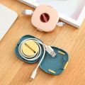 Miniatyrbillede 3 af 5: Drejbar Boks Databoks Multifunktionel Telefonoplader Med Mobil Bærbar Kabel Sorterings Opbevaringsbeslag Opbevaring Husholdning & Organisatorer (9 stk, Multifarvet)