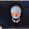Miniatyrbillede 3 af 5: Halloween Dørklokke Ornament Holdbar Græskar Lydknap Dørklokke Halloween Fest Spøgelseshus Hemmeligt Værelse Favorabel Forside Bar (skelet)