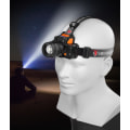 Miniatyrbillede 2 af 5: Hovedelygte med kraftig zoom, USB-opladelig, udendørs multifunktionel lommelygte, varmt lys, L9 Wick