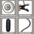 Miniatyrbillede 2 af 5: Skildpaddelampe Varmelampe til Skildpadder med Timer 360° Rotations Uvb Lys til Skildpadder Blind Slanger osv.
