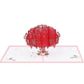 Pikkukuva 1 / 4: 3D Pop Up Punainen Puu, Hääpäivä, Päivä
