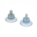 Miniatyrbillede 1 af 4: 20 stk. 53 mm klare sugekopper med gevindskrueglas adsorption vægfliser kan suges skrue fast M6 chassis kan suges