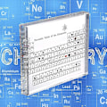 Miniatyrbild 3 av 5: Akryl Periodiska Systemet Med Riktiga Element, Kemiska Element Display, Periodiska Systemet Av Element, Skolundervisning, Födelsedagspresent