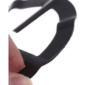 Miniatyrbillede 3 af 5: Skridsikker Sort Jern Gas Komfur Kogeplade Køkken Wok Støttering Kaffe Moka Pot Stativ Reduceringsring Holder (3 stk., Sort)