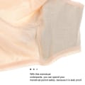 Miniatyrbilde 4 av 4: Kvinnelige menstruasjonsundertøy Lekkasjesikre menstruasjonsundertøy Hudfarge XL Color of skin XL