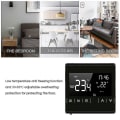 Miniatyrbild 3 av 5: Smart LCD Touchscreen Termostat För Hem Programmerbar Elektrisk Golvvärme System Termoregulator (1st)