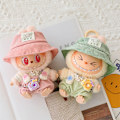 Miniatyrbild 4 av 5: /RYI/ Första och andra generationens Labubu Cartoon Toy Vinyl Docka Klädd i Party Overaller Hatt Skor Ersättningskläder LBB-03 JUST CLOTHES