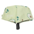 Miniatyrbillede 2 af 5: Fuldautomatisk paraply Regn Solparaply Foldbar paraply UV-beskyttelse ParaplyGrøn96x56cm Green 96x56cm