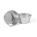 Miniatyrbillede 1 af 5: 2 stk. buddingkop cirkel kageform mini bageforme rustfrit stål muffinform enkelt cupcakeform buddingforme kopper æg