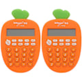 Miniatyrbillede 1 af 4: 2 stk. Børneberegner Finansiel Beregner Lille Bordberegner Skrivebordsberegner Student Skole 12X7.3X1cm