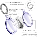 Miniatyrbillede 2 af 3: Vandtæt Fæste, 4-Pak Apple Airtag Nøglering, AirTag Etui til Hundehalsbånd, Bagage, Nøgler_RY