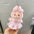 Miniatyrbild 5 av 5: /RYI/Labubu Kläder Tillbehör Dockkläder Labubu Dockor Outfit Monster Cosplay Leksaker Tillbehör C as see