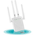 Miniatyrbillede 1 af 4: 1200 Mbps Dual Band 2,4 GHz 5 GHz Trådløs Udvidelse Wifi Repeater Router Signal