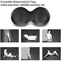 Miniatyrbild 4 av 5: Skumrulleboll, Yogaskumrulle för att Lindra Styvhet och Slappna Av Muskler för Rehabövningar för Stabilitetsträning