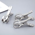 Miniatyrbillede 3 af 5: 10 stk. Strandhåndklæde Klips i Rustfrit Stål, Vindtætte Tøj Klips, Store Håndklæde Klips