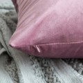 Miniatyrbilde 4 av 5: Sett med 2 Dekorative Fløyels Putetrekk Sofa Putetrekk Supermyk Myk Dekorasjon Hjem Stue Soverom For Sofa 2 Deler 30x30cm Sakura Rosa