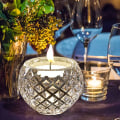 Miniatyrbilde 3 av 5: Tealight-lysstøpeformer i harpiks, 5 stk kuleformede lysstøpeformer, krystallkule/kuler i epoksyharpiks for DIY middags- og kaffebord