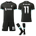 Pikkukuva 1 / 2: Liverpool Vieraspeliasu Jalkapallopaita Setti 2024-2025 Lapset & Aikuiset Nro. 11 M.SALAH M_RY