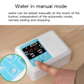Miniatyrbild 3 av 4: Solcellsdriven droppbevattningssystem Set Enpump Dubbel Automatisk Bevattningsanordning Timer Trädgård Självbevattning Kit För Blommor H