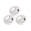 Miniatyrbillede 1 af 3: 3 stk. Mesh Si Strainer Badekar Hår Fangst Bad Filter Net Hår Filter Net Vask Aftapning Hår Stopper Silver 3pcs