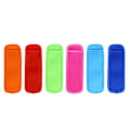 Pikkukuva 1 / 2: 6 kpl Jäätelötikkujen Uusiokäyttöiset Kotelot Pakastimeen Kotitekoisiin Jäätelötikkuihin Neopreeni Kangas Lasten Sekalaiset C Assorted Color 18X6.5X0.5CM
