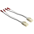 Miniatyrbillede 1 af 5: (4 Pak) Tråd Kabel Ledningsnet til Køretøjs Højttalere Adapter Stik Adapter Stik