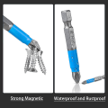 Miniatyrbilde 4 av 5: Magnetisk Phillips Skrutrekker Bitsett Sekskant Phillips Hode Drive Bit Kryssspor Skrutrekker Bor Bit (1 sett (12 stk))