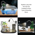Miniatyrbillede 4 af 5: Skildpadde Varmelampe Klemmelampe, Justerbar Reptil Lampe Og 2 Solbadspletter Uva Uvb 25w 50w Pærer Og Lang Base 360 Rotationssæt Til Firben/slanger/kamæleon