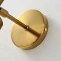 Miniatyrbilde 2 av 5: LED Vegglampe Justerbar Retning Speil Bad Gull Lys Trappe Lys Soverom Jern Vegglampe