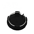 Miniatyrbillede 3 af 4: Passer Tesla Tesla Model 3 Navkapsel Logo - Sort Sort Etiket (Mat) (Firepak)_RY