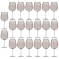 Miniatyrbilde 3 av 5: 20 stk Miniatyr Vinglass Champagnekopp Miniatyr Beger Dukkehustilbehør 2x1cm 2x1cm