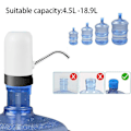 Miniatyrbillede 3 af 5: Vanddispenser - USB Opladning Vandpumpe Til Flaske Universal Pasform Vandflaske Pumpe Bærbar Elektrisk Vandkande Dispenser Drikk Vand Dispenser Hvid White