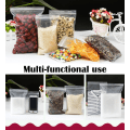 Miniatyrbilde 4 av 5: Gjenlukkbare Plastposer, Klart, Sterke, Tykke og Holdbare Gjenbrukbare Glidelåsposer, Ziplock-poser, Lock Lock, 23*33cm 12 Pakninger 300 stk