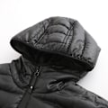 Miniatyrbillede 3 af 5: Mænd Vinter Varmt Jakke Vindtæt Casual Hættetrøje Tyk Medium Lang Overtøj Ny XL XL
