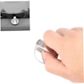 Miniatyrbilde 3 av 5: Komfyrtoppknotter Gasskomfyrknotter Gasskomfyr Kontrollknotter Adaptere Ovnsbryter (10 stk, Sølv)
