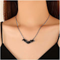 Miniatyrbilde 1 av 5: Dervivea Gotisk Flaggermushalsbånd Choker Flygende Flaggermus Anheng Halsbånd Punk Vampyr Flaggermushalsbånd Flaggermus Choker Halsbånd Smykker