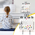 Miniatyrbilde 5 av 5: Magnetisk Tørrmarkeringstavle Musikk Brøk Utdanningsdekorativ Kunst Håndverk (1 stk)
