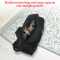 Miniatyrbilde 3 av 5: Mesh Gym Bag Gym Mesh Rullbag Cross Shoulder Carry-on Bag Gym Reise- og Vandringstote Multifunksjonell