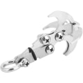 Miniatyrbild 5 av 5: Gravity Grab Hook, Klätterkrok, Klätterkrok i Rostfritt Stål Multifunktionell Gravity Hook Vikbar Klo Klättring Nödutrustning För O
