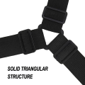 Miniatyrbillede 4 af 5: 4 Styk Justerbare Elastiske Sengelinnedklemmer Trekant, Justerbar Sengelinnedklemme Rem Justerbar Sengelinnedholder Til Sengelinned, Sofa Og Mere 4stk Sort