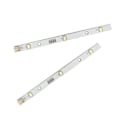 Pikkukuva 2 / 4: 2x LED-valolistat Rongsheng Hisense Logik -jääkaappi-pakastimeen MDDZ-162a 1629348