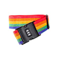 Pikkukuva 2 / 4: Säädettävät Matkalaukkuhihnat Turvallisuusmatkalaukkuhihnat Matkalaukkuvarusteet Yhdistelmälukolla Matkustajille Colorful