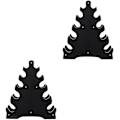 Miniatyrbild 3 av 3: 2 st Hantlarförvaringsfäste Snygg Hantlar Displayställ Hantlar Hållande Stativ 2 st 38X8.5CM 2 pcs 38X8.5CM