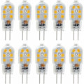 Miniatyrbillede 1 af 4: /Ryi/G4 LED-pærer 12V, 1W svarende til 10W halogen, ikke dæmpbare, 10-pak