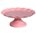 Miniatyrbillede 2 af 3: 1 stk. Jern Kunst Kage Stativ Konditori Dessert Bakke Kage Display Stativ Party Forsyning Pink 17X17X7CM Pink 17X17X7CM