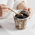 Miniatyrbillede 3 af 4: Japansk Retro Håndlavet Mælkekop Keramik Vandkop Kaffe Kop Kande