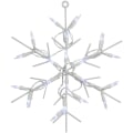 Pikkukuva 3 / 5: LED-valaistu lumihiutale/tähti jouluikkuna-siluetti