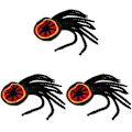 Miniatyrbild 1 av 3: 3 st. Unisex Modeaccessoarer Stickad Beanie Jamaican Hårhatt Perukhatt Flerfärgad Hatt med Flätor 3 pcs M