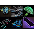 Miniatyrbillede 3 af 5: Neon LED-kabler til dekoration 5m lysende lys EL koldt lys